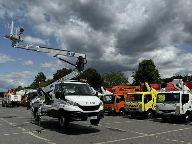 Iveco Daily 35S14 Koszowy Zwyżka Mx210 UDT Mx 250 MZ Steel Versalift Jak Nowy P7