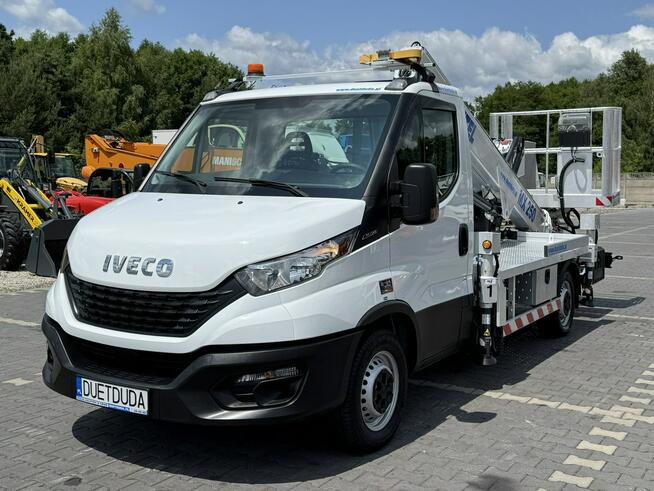 Iveco Daily 35S14 Koszowy Zwyżka Mx210 UDT Mx 250 MZ Steel Versalift Jak Nowy P7
