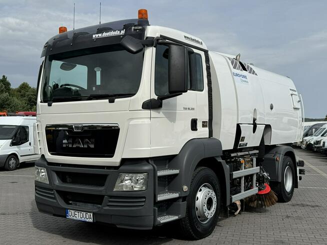 MAN TGS 18.320 E5 BUCHER OPTIFANT 8000 Zamiatarka Uliczna Euro 6 EUROVOIRIE RosRoca Dwustronna mało