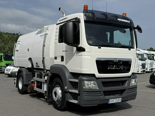 MAN TGS 18.320 E5 BUCHER OPTIFANT 8000 Zamiatarka Uliczna Euro 6 EUROVOIRIE RosRoca Dwustronna mało