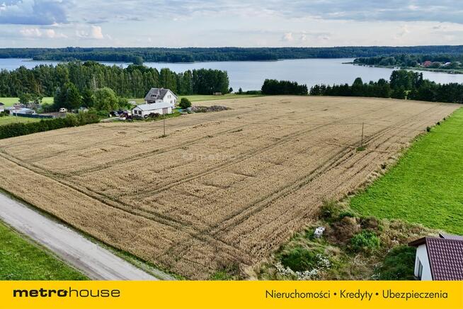 Działka z domem z linią brzegową Jeziorak!