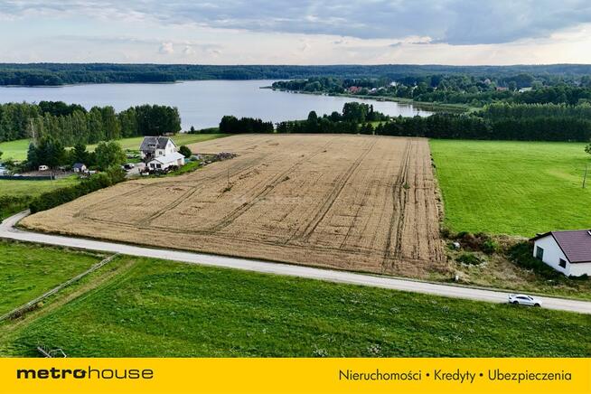 Działka z domem z linią brzegową Jeziorak!