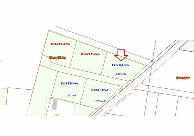 Działka Wiączyń Dolny