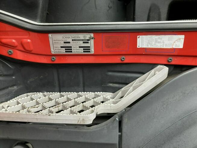 Scania G320 Wózek PALFINGER Firanka Plandeka plandeka Moffett 2012