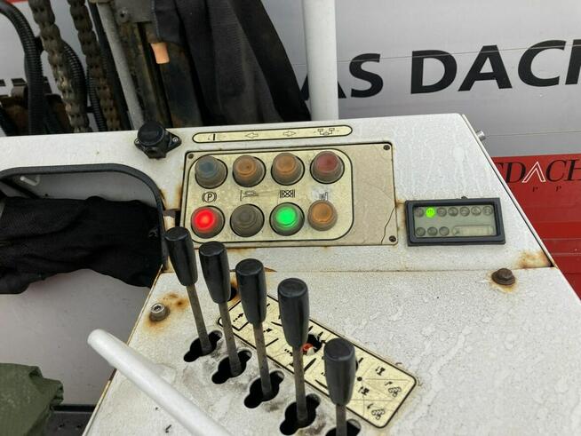 Scania G320 Wózek PALFINGER Firanka Plandeka plandeka Moffett 2012