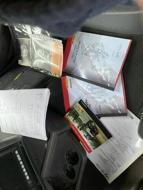 Scania G320 Wózek PALFINGER Firanka Plandeka plandeka Moffett 2012