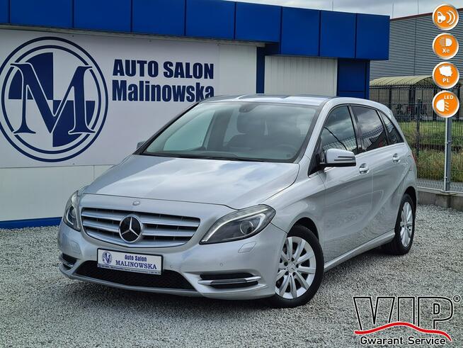 Mercedes B 180 Salon PL Serwisowany Xenon Led 2xPDC Klimatyzacja Sensory Komputer Alu
