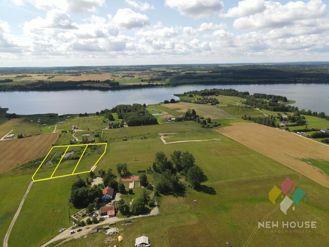 Działki z możliwością zabudowy, dojście do jeziora