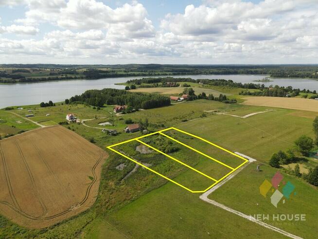 Działki z możliwością zabudowy, dojście do jeziora