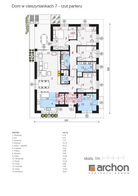 Piękny parterowy dom z dużą działką- gm. Łapanów