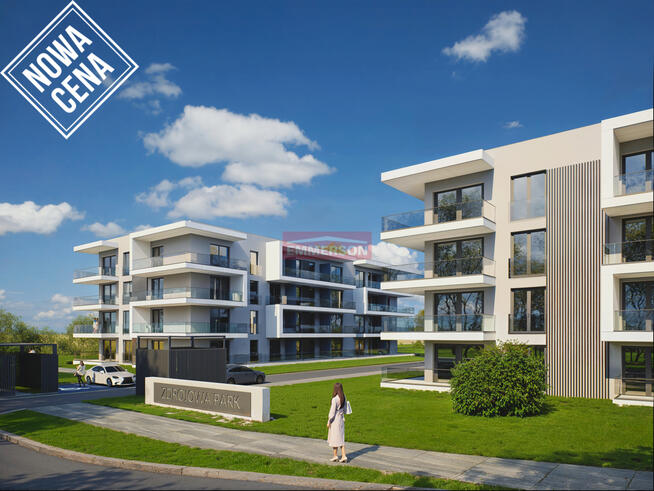 Promocja 2-pokojowe mieszkanie z dużym tarasem