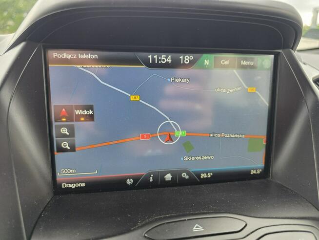 Ford Kuga 2.0 150ps Alusy 17 Tempomat Klimatronic Navi LED LIFT 2016