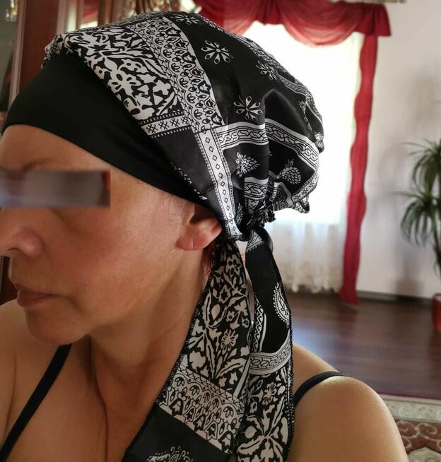 Czepek chusta damska