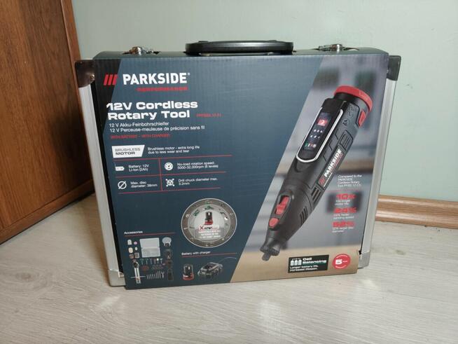 Wiertarko-szlifierka Parkside Performance PPFBSA 12 A1 mini-