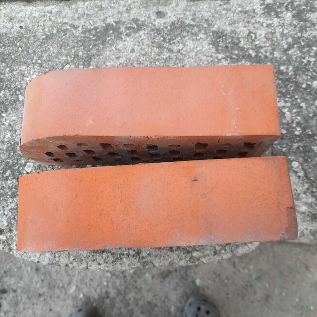 Cegla klinkierowa polokragla
