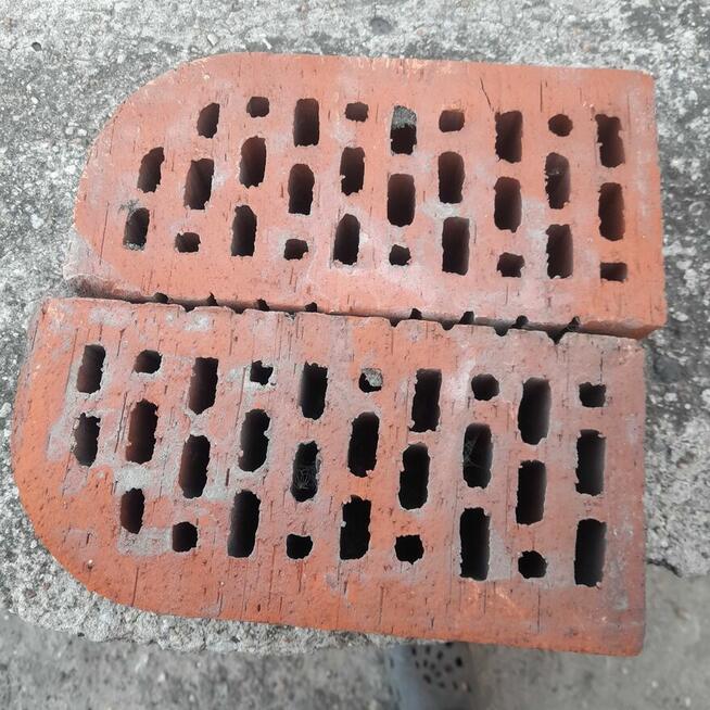 Cegla klinkierowa polokragla