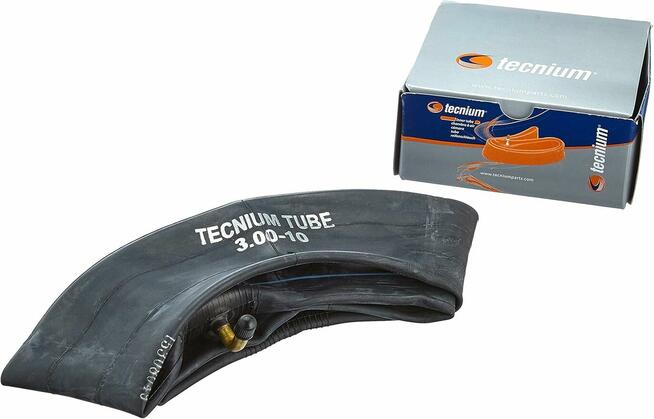 Dętka Tecnium 3.00-10 300-10 zawór kątowy Made in Spain