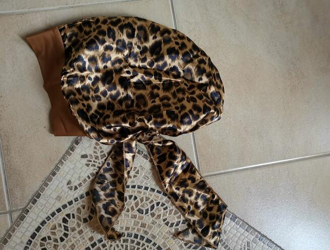 Czepek chusta damska