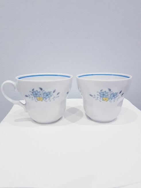 Zestaw starych porcelanowych filiżanek Bogucice