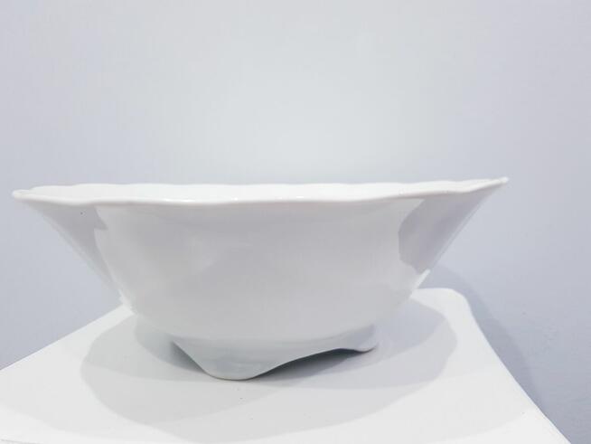 Duża stara porcelanowa misa ZPS Karolina z małym defektem