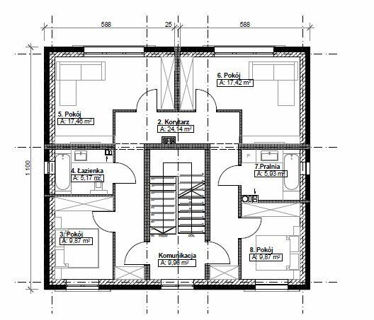 Dom lokal hostel 5 nowych mieszkań działka 808m2 Tłuszcz PKP