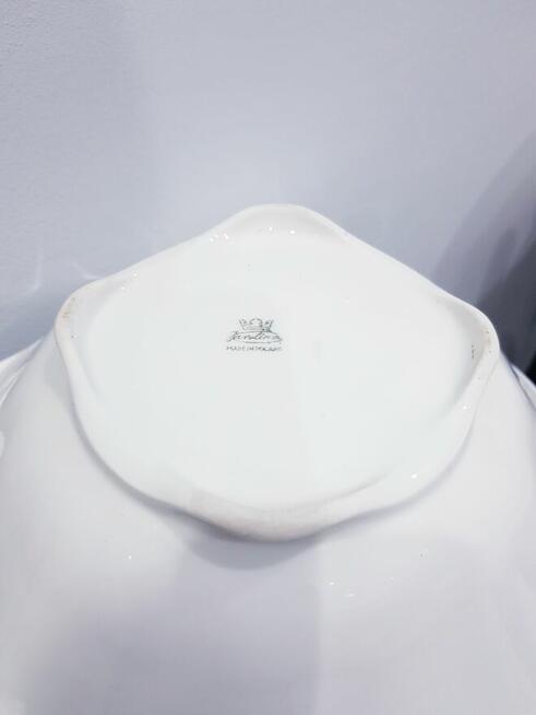 Duża stara porcelanowa misa ZPS Karolina z małym defektem