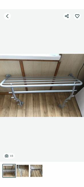 Wieszak metalowy Ikea 90x60x30 cm