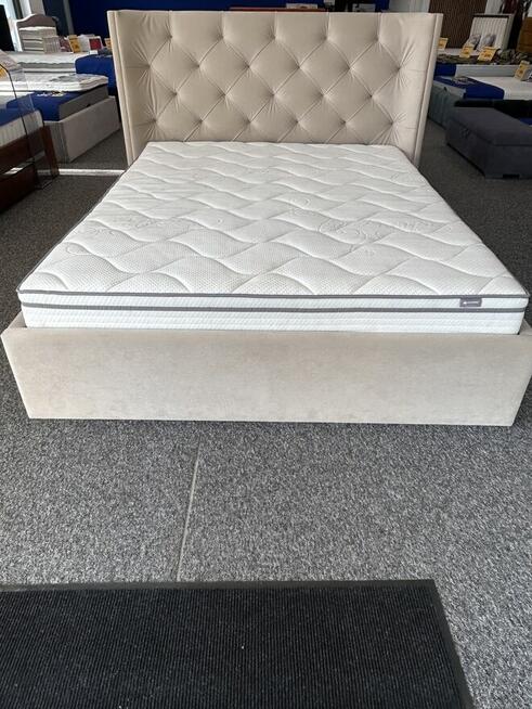 Łóżko tapicerowane 160x200 z pojemnikiem