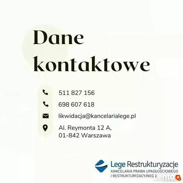 Syndyk sprzeda - udziały w spółce