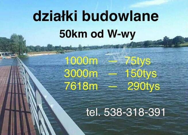 Duża działka z warunkami zabudowy na 5 domów w otulinie lasó