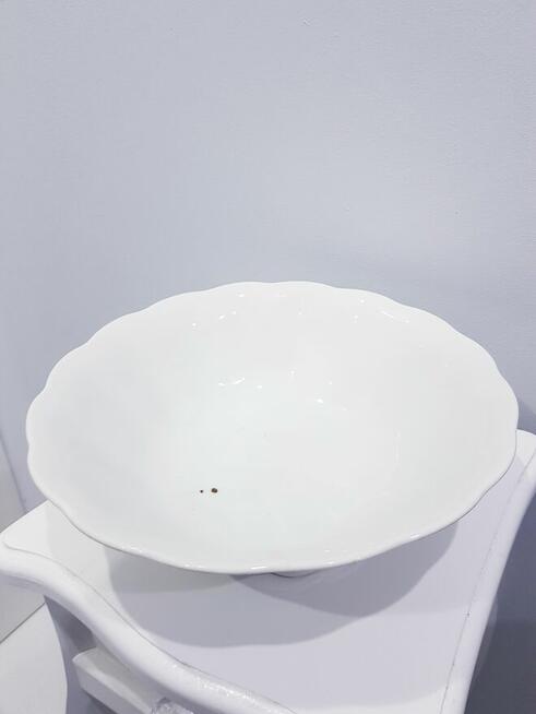 Duża stara porcelanowa misa ZPS Karolina z małym defektem