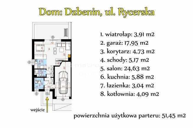 Dom deweloperski w Dzbeninie
