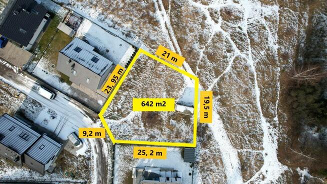 Działka 642 m2 - Pyskowice - Ptasie Osiedle