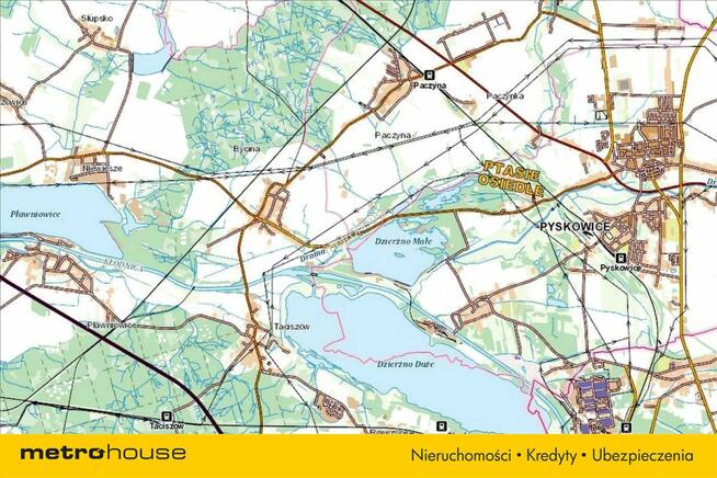 Działka 642 m2 - Pyskowice - Ptasie Osiedle