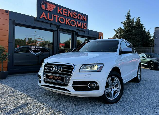 Audi SQ5 Panorama dach, Skórzana tapicerka, Podgrzewane fotele, Światła LED