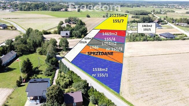 Działka budowlana 2,12 ha w Mirzec/świętokrzyskie