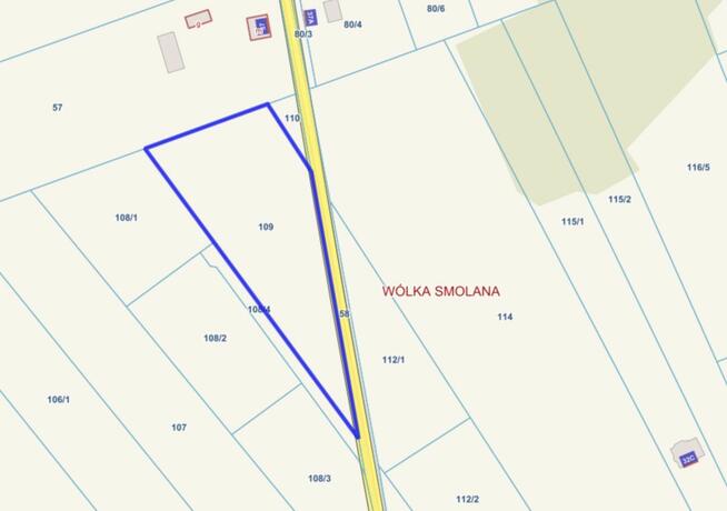 Działka Wólka Smolana gm. Brochów,