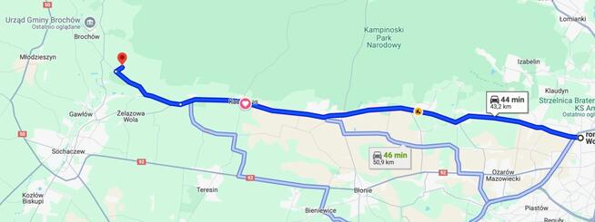 Działka Wólka Smolana gm. Brochów,