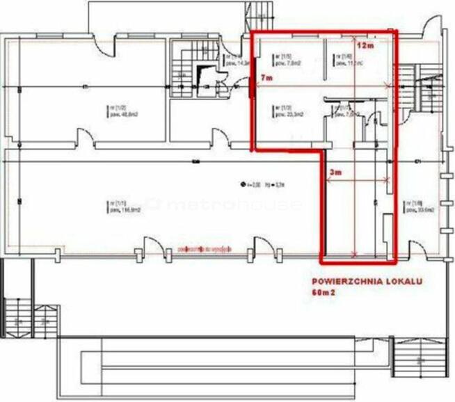 Lokal użytkowy do wynajęcia 60m2 Bytom Chorzowska