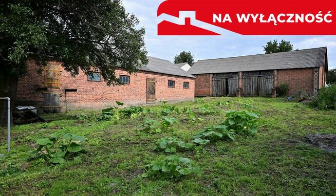 Radomirka - dom i budynki gosp. + ponad 1ha gruntu