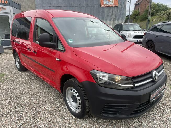 Volkswagen Caddy MAXI*2,0TDi*102Ps*186.000 ASO*1Ręka*Tempomat*Opłacony