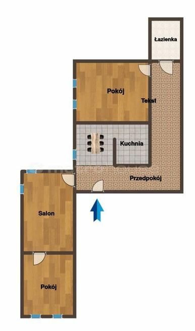 Duże mieszkanie z ogródkiem - Zabrze Mikulczyce