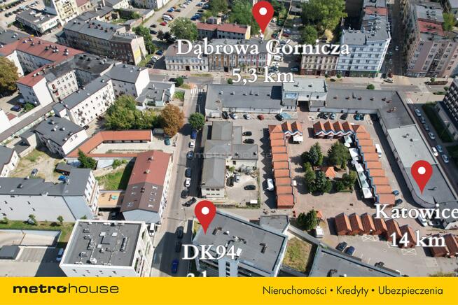 Budynek handlowo-usługowy w Centum Będzina