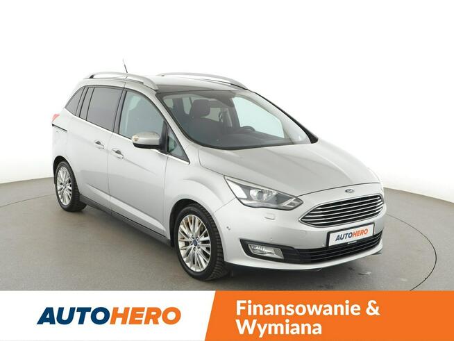 Ford Grand C-MAX bi-xenon navi klima auto kamera i czujniki parkowania grzane fotele