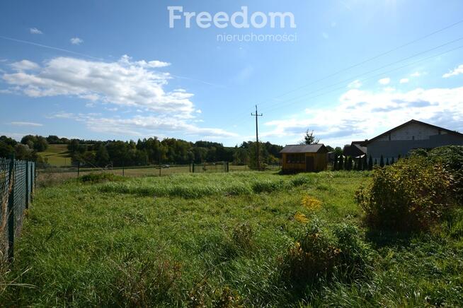 Ogrodzona działka z mediami