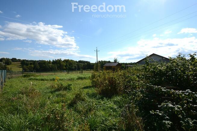 Ogrodzona działka z mediami