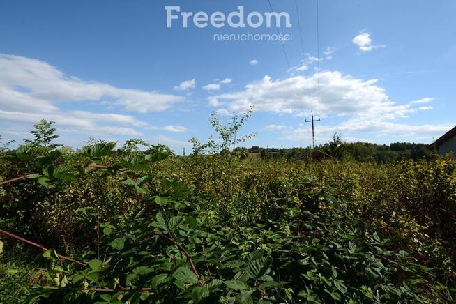 Ogrodzona działka z mediami