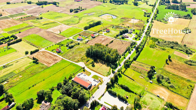 Duża działka budowlana w Pozezdrzu, gm. Węgorzewo.