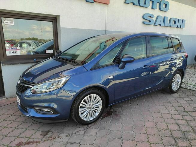 Opel Zafira FL, 7-os, tempomat, 6-biegów, nawigacja, parktronik, kamera, zarejestr
