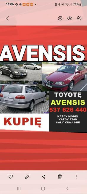 Skup aut toyot toyota corolla avensis hiace hilux verso dyna